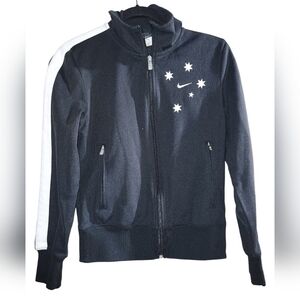 Nike Jacket Full‎ Zip Black White Northern Lights Track Jacket